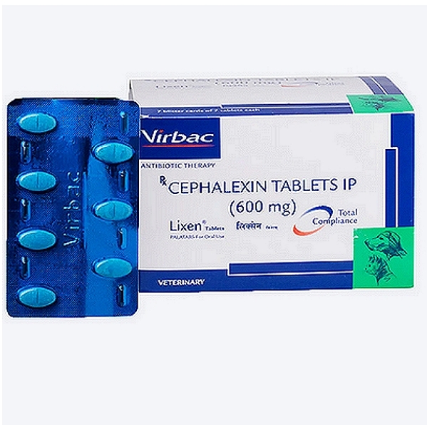 LIXEN Cephalexin Tablets 600 mg